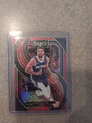 2024-25 Panini Prizm Select CJ McCollum Red 08/20 Premier Level #133