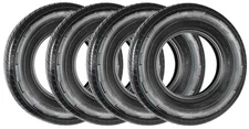 4-Pk ST225/75R15 DEEP TREAD Steel Belted Radial Trailer Tire Load D 2540 Lbs.