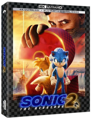 Sonic The Hedgehog 2 / NEW on 4K Ultra HD & Blu-ray Steelbook from Paramount