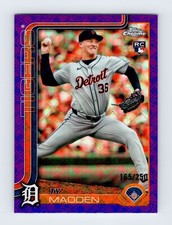 2025 Topps Chrome - Ty Madden Rookie Purple Logofractor /250