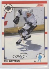 1990-91 Score Bilingual Tim Watters #204 0jh2