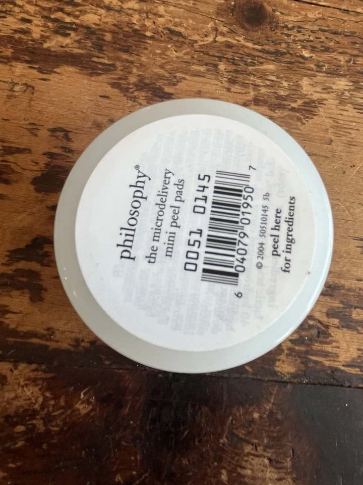 Philosophy The Microdelivery Mini Peel Pads 60 Pads 2 oz New Sealed Skin Care - Image 3 of 3