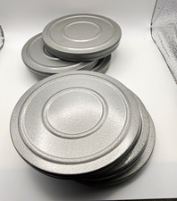 8mm Metal Movie Film Reel Silver with Storage Can NR