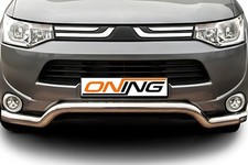 Frontbügel für Mitsubishi Outlander III 2012-2015 70mm breit Edelstahl Gutachten