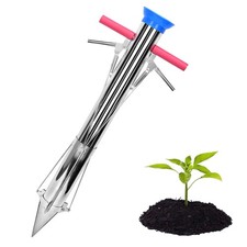 Seedling Transplanter Long Double Handled Bul...