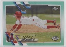 2021 Topps Pro Debut Chrome Aqua Refractor 70/75 David Calabrese #PDC-114 5w0