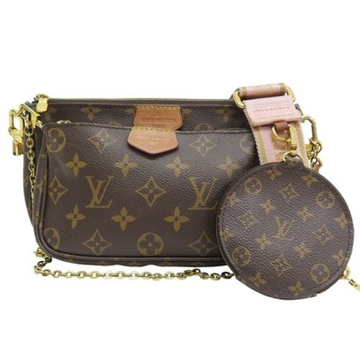 LOUIS VUITTON Multi Pochette Accessoires Shoulder Bag Monogram Brown M44840