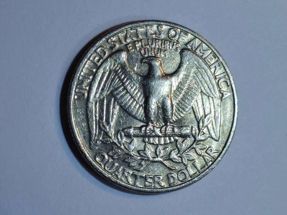 1984P Washington Quarter Filled Minted Error + Multiple Errors - Image 2 of 4