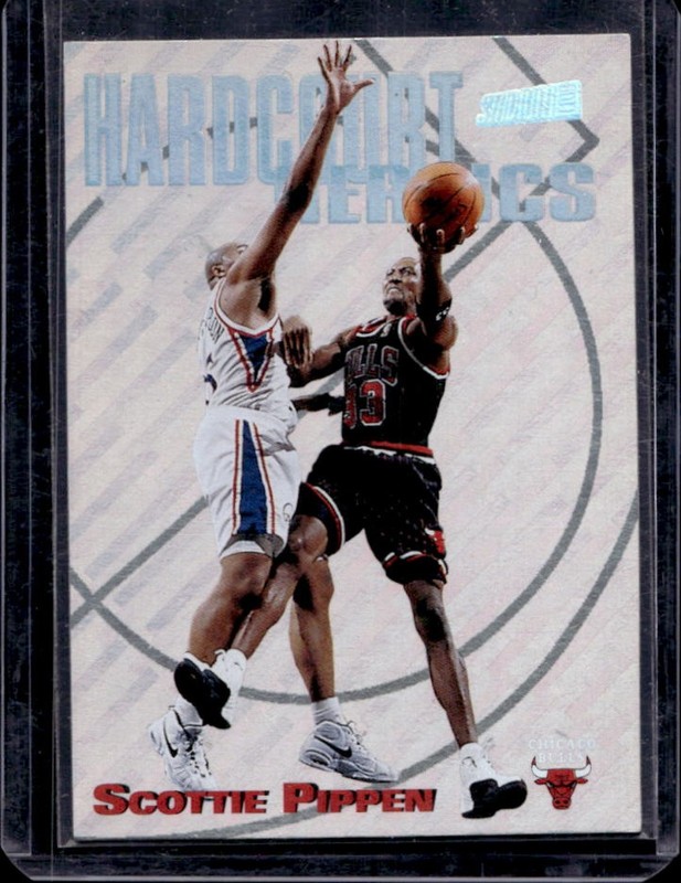 1997-98 Topps Stadium Club Scottie Pippen Hardcourt Heroics #H9 Bulls