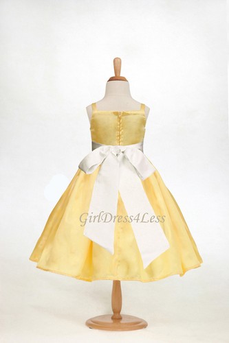 Vestido amarillo espagueti flor de Pascua niña 12M 18M 24M 2 4/4T 6/6X 8 10 12 - Imagen 15 de 37