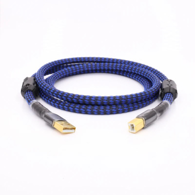 Hifi USB Kabel Gold überzogene Audio USB 2.0 Kabel Typ A bis Typ B Digital DAC