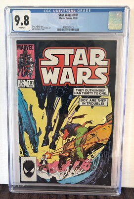 Star Wars #101, CGC 9.8, White Pages, November 1985