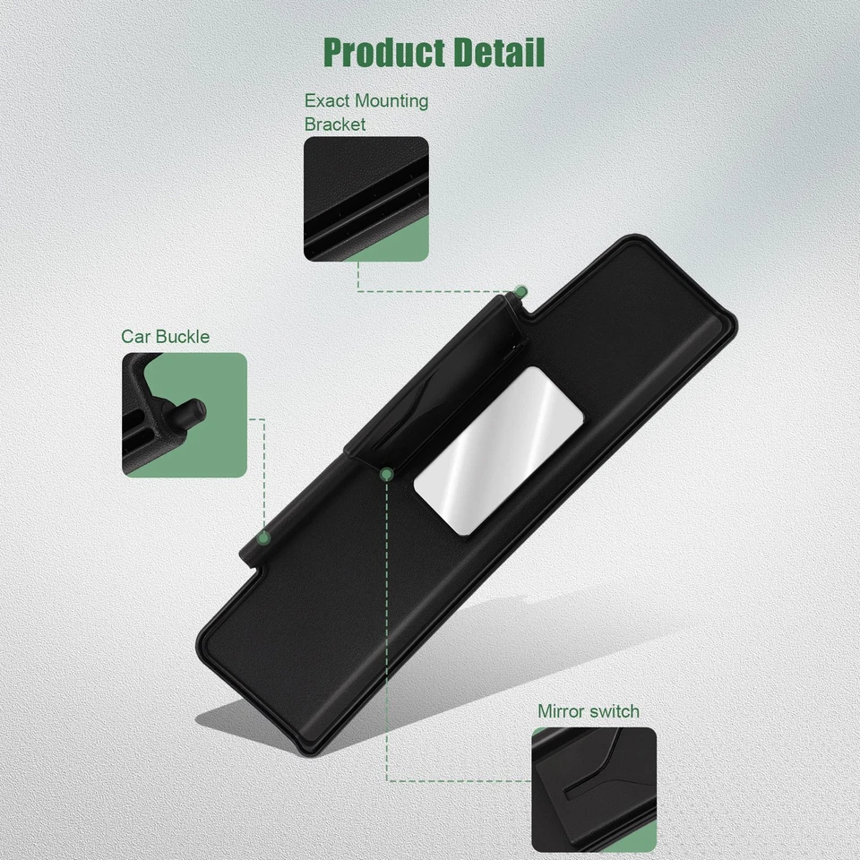 Parasol delantero derecho pasajero negro NE5169270D02 para Mazda MX-5 Miata Foto 4 de 4