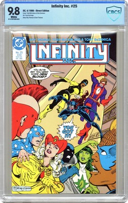 Infinity Inc. #25 CBCS 9.8 1986 21-2767520-022