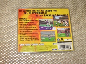 NFL 2K (Sega Dreamcast, 1999)