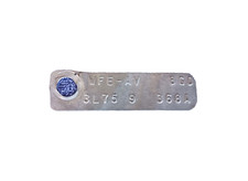 1970s Ford 9 Inch 3l75 Rear End Id Tag Gear Ratio Error