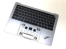 13" MacBook Touch Bar A1706 Space Gray Top Case Keyboard Battery 2016 - 2017 C