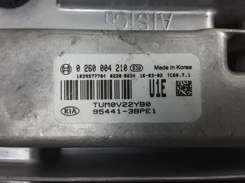 Kia Sorento 2014- Engine Control Unit 0260004210 954413BPE1 - Image 4 of 4
