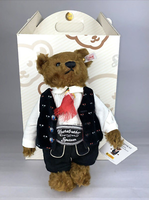 Steiff ''Kastelruther Spatz'' Limited Edition MUSICAL Mohair Bär EAN:995019 - 2002