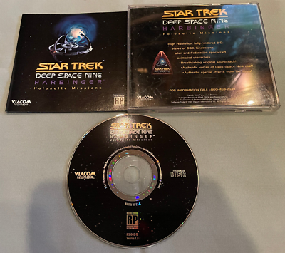 Star Trek Deep Space Nine: Harbinger Sur PC - Big Box Complet - Version Anglaise
