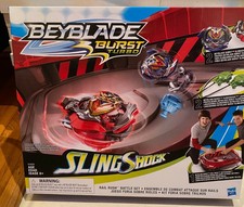 beyblade burst slingshock rail rush battle set