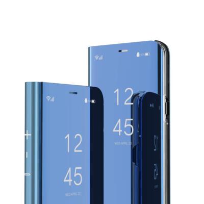 Samsung S10 Plus Hülle Bookstyle Spiegel Makeup Clear View Ständer Full Body ...