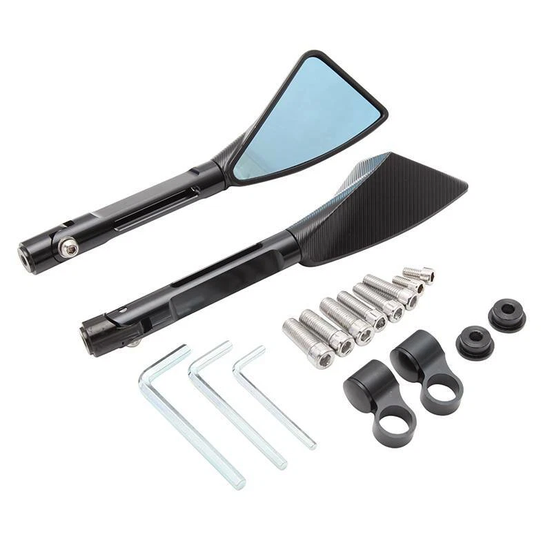 Espejos retrovisores laterales para motocicleta Honda Grom MSX125SF 2020 2019 2018 2017 EE. UU. Foto 2 de 4