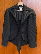 Vintage Issey Miyake Pleats Switching Jacket, Black