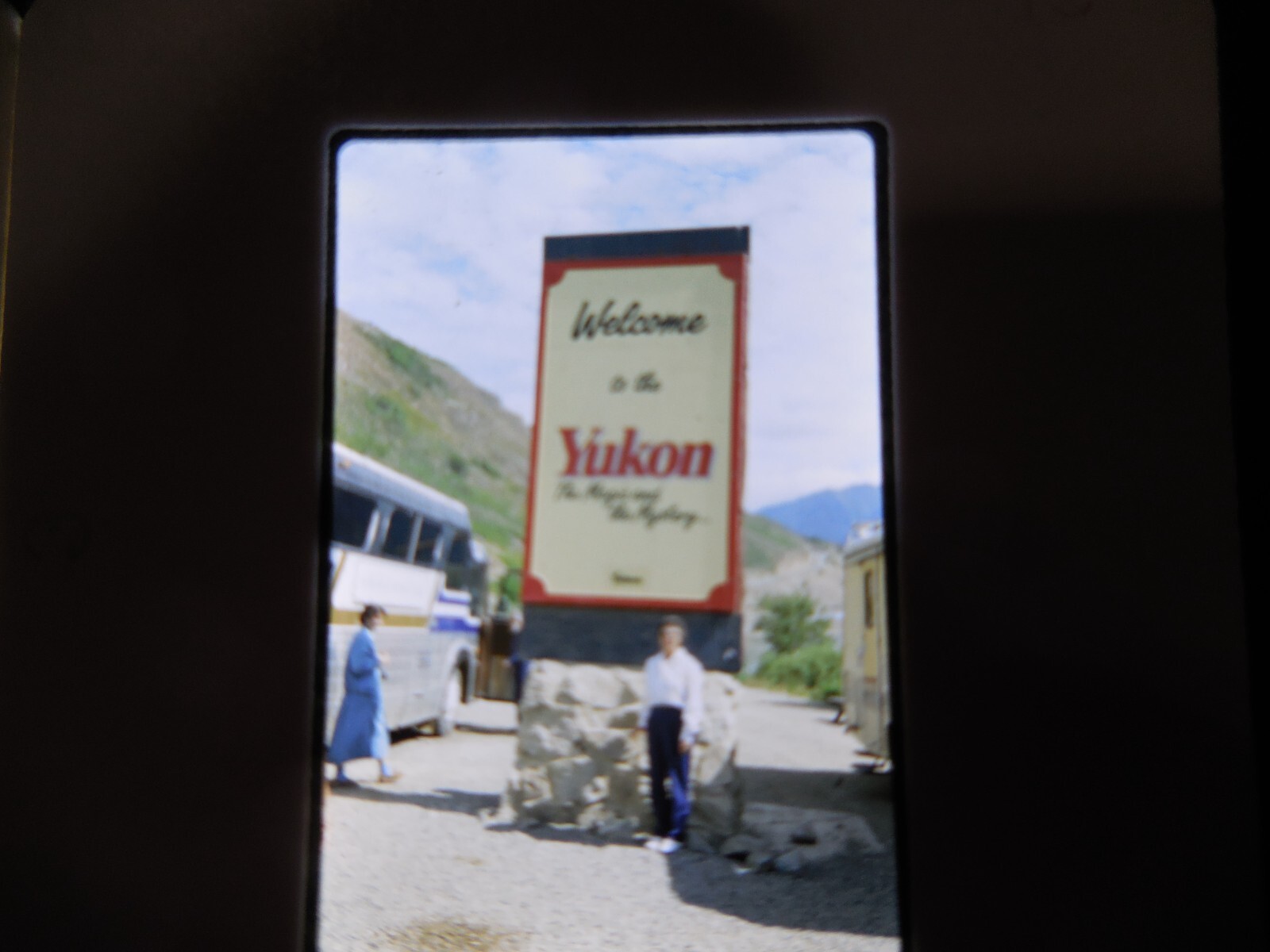 Vintage 35mm Slides Yukon Family Vacation Lot of 24