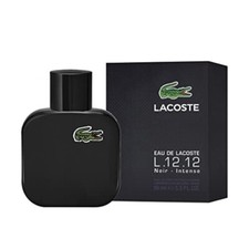 Lacoste L.12.12 Noir Intense 1.6 oz Eau de Toilette Pour Homme Spray Men
