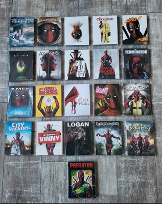20x BLU-RAY SAMMLUNG DEADPOOL Limited PHOTOBOMB EDITION Pappschuber RARITÄTEN