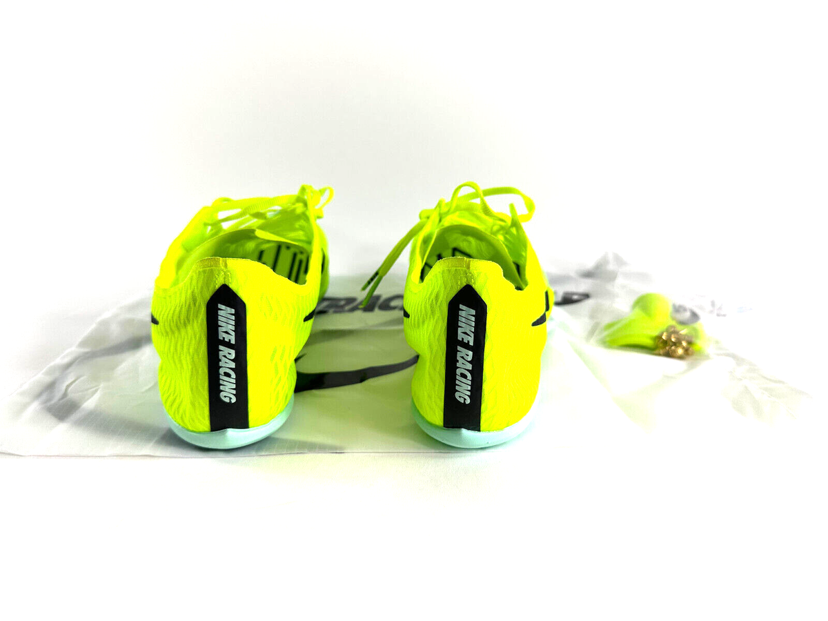 Nike Zoom Mamba V Track Field Spike Shoes Volt Yellow Mens Size 14