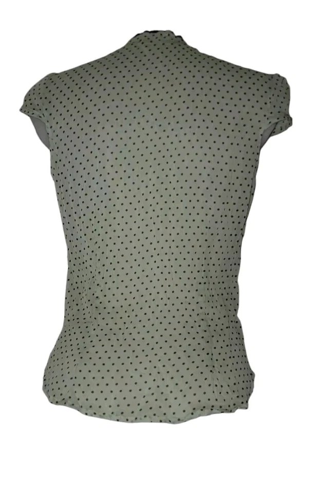 Top Coqueta Cottagecore Vintage Años 90 Charlotte Russe Talla M Para Mujer Verde Volantes Foto 2 de 4