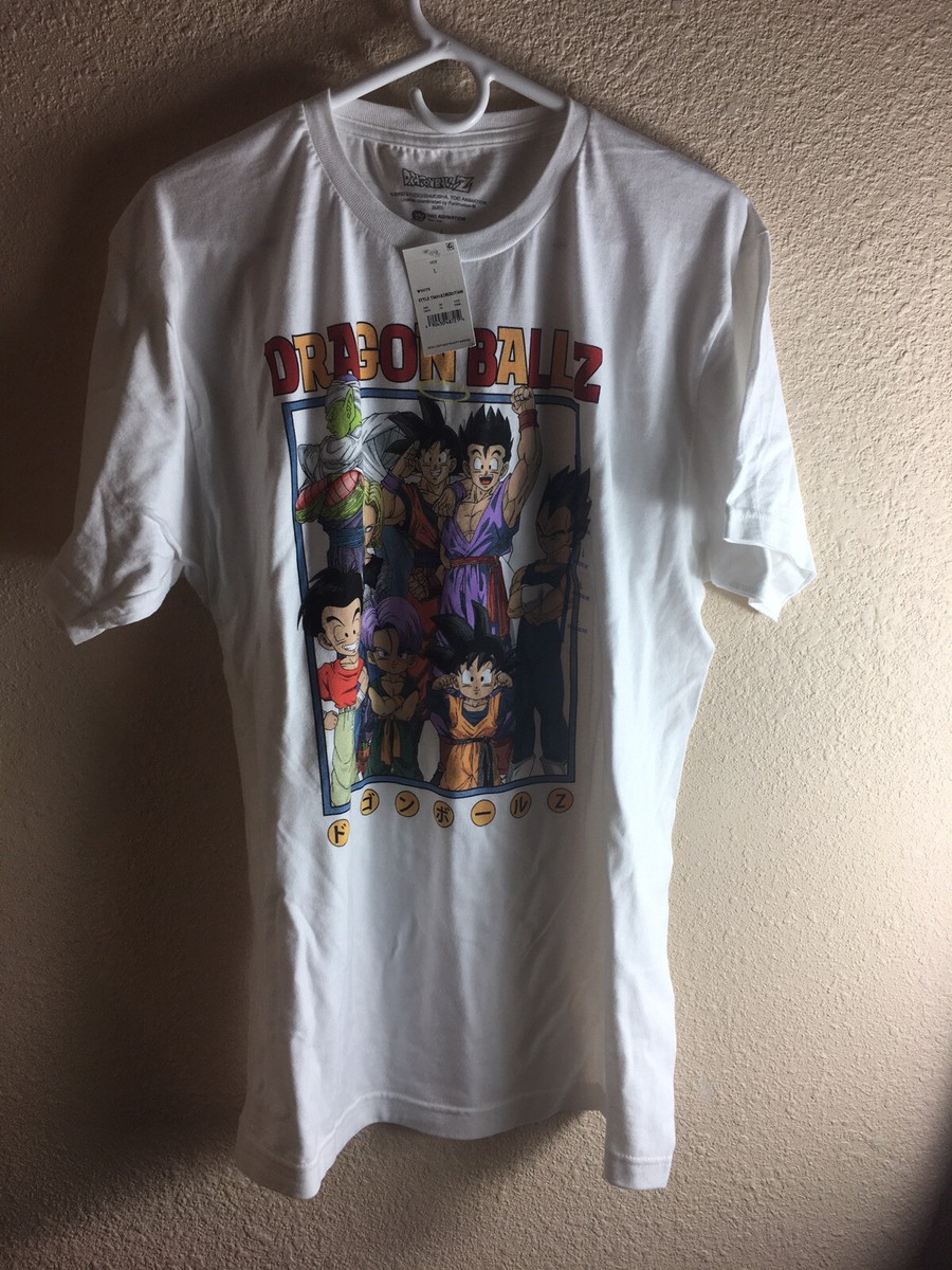 NWT Dragon Ball Z Characters T shirt Sz. L | eBay NWT Dragon Ball Z Characters T shirt Sz. L | eBay