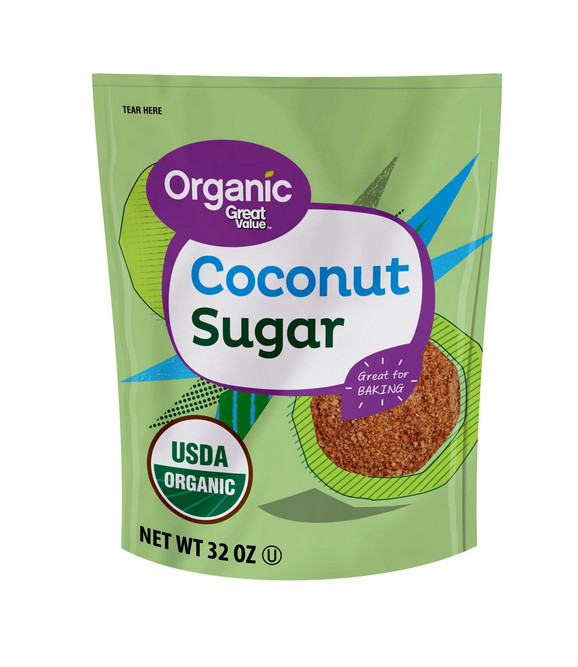Great Value Organic Coconut Sugar, 32 oz