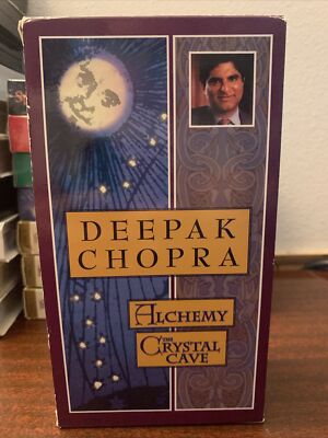 Deepak Chopra - Alchemy & The Crystal Cave (VHS, 1996) Inner Dimension ...