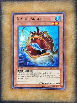 Yugioh Nimble Angler ABYR-EN031 Common 1st Ed NM