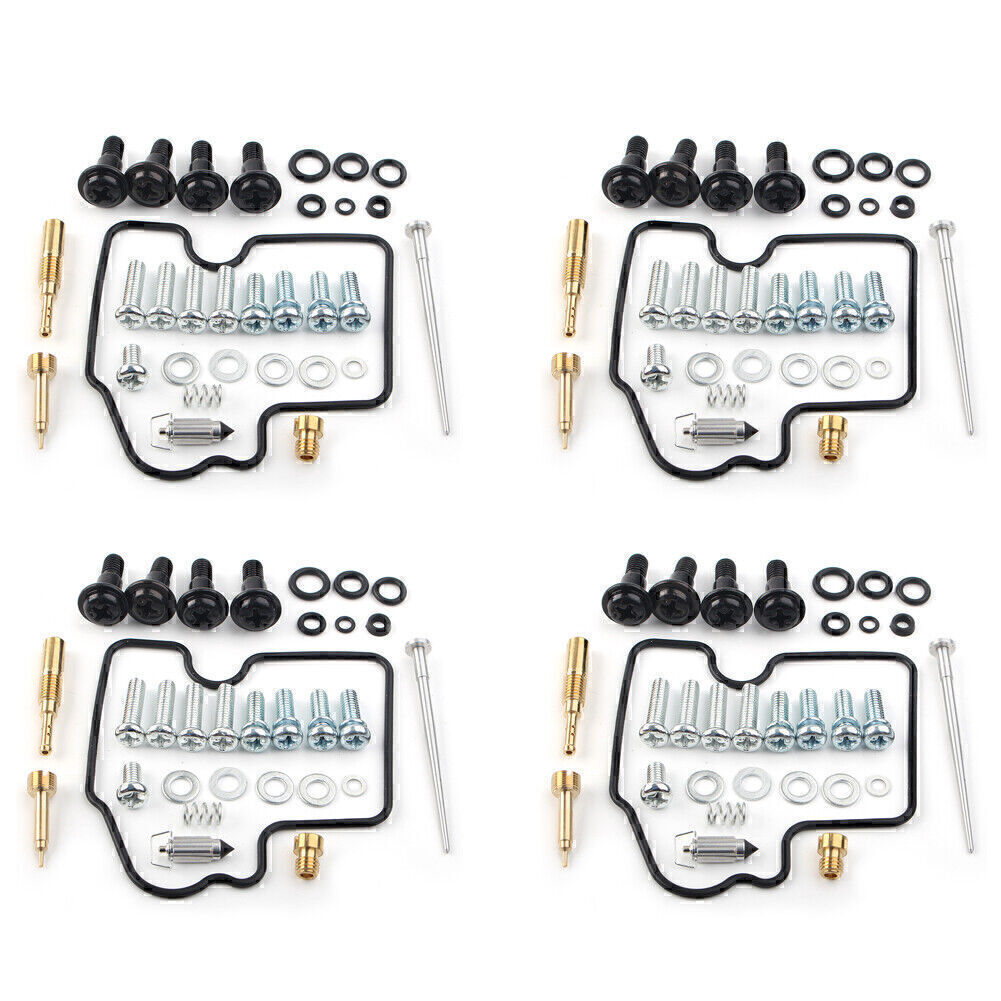 4Sets Carburetor Repair Kits Rebuild Kit For Kawasaki ZX900 Ninja