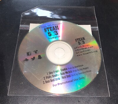 RARE #Team 563 Sampler Promo CD Southern Gangsta Crunk Trap G-Funk