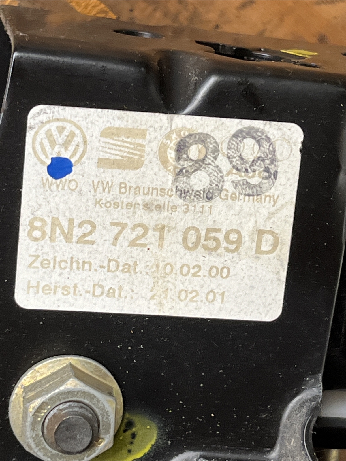 AUDI TT CLUTCH PEDAL TT MK1 8N 1.8T PETROL GENUINE OEM 8N2721059E Or D Or C eBay