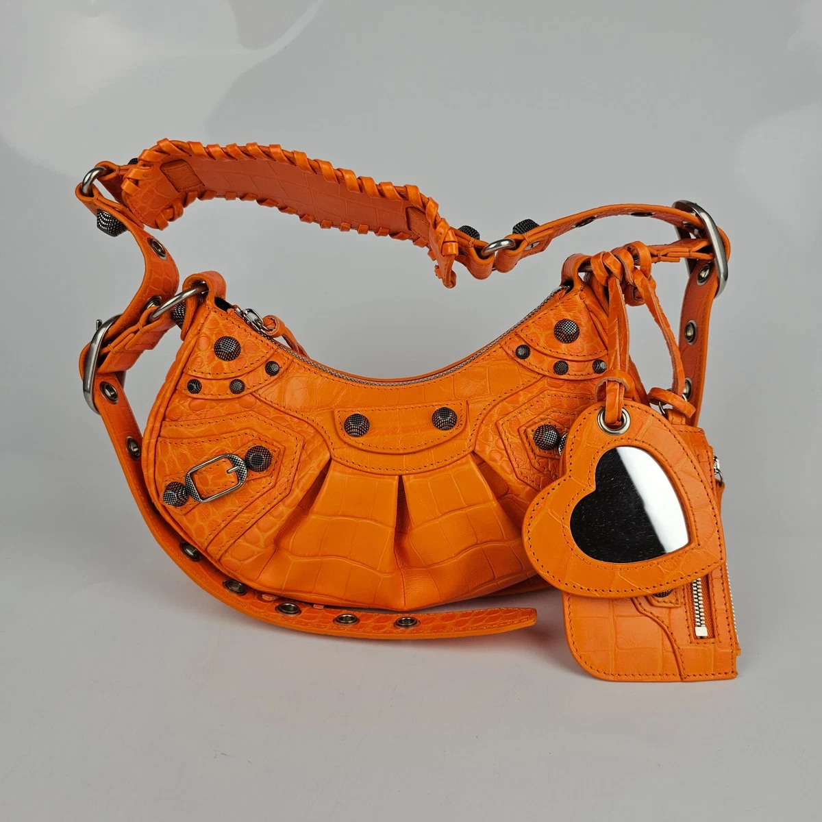 Orange store balenciaga bag