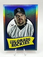 2023 Topps Archives 1969 Foil Larry Walker Colorado Rockies #69t-21