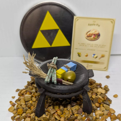 Legend of Zelda Cooking Pot Minature - Recipes of the Kingdom-Apple Pie - 6 of 6
