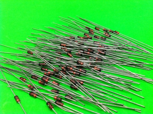 1N4002 (25 Qty) Rectifier Diode 1 Amp 100 Volt DO-41 Pkg US Free Shipping - Picture 5 of 5