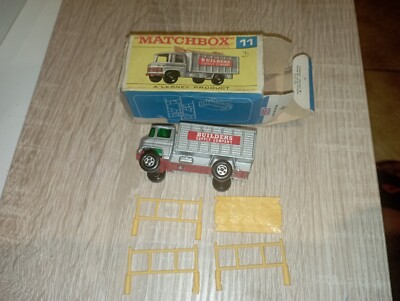 Matchbox Regular Wheels Nr. 11 D Scaffold Truck silver-gray