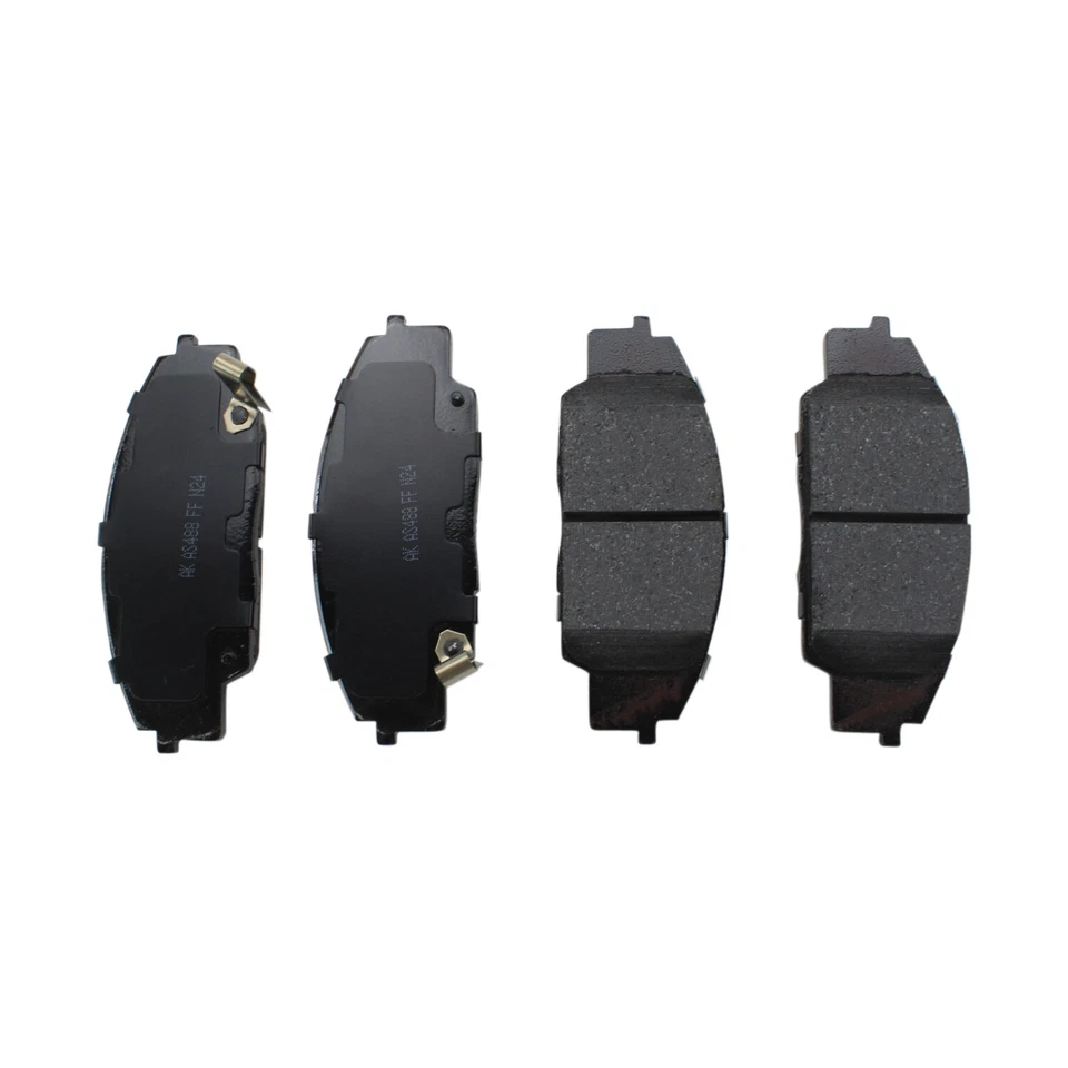 Juego de pastillas de freno delanteras de cerámica Akebono ProACT para Acura CSX RSX Honda Civic S2000 Foto 2 de 4