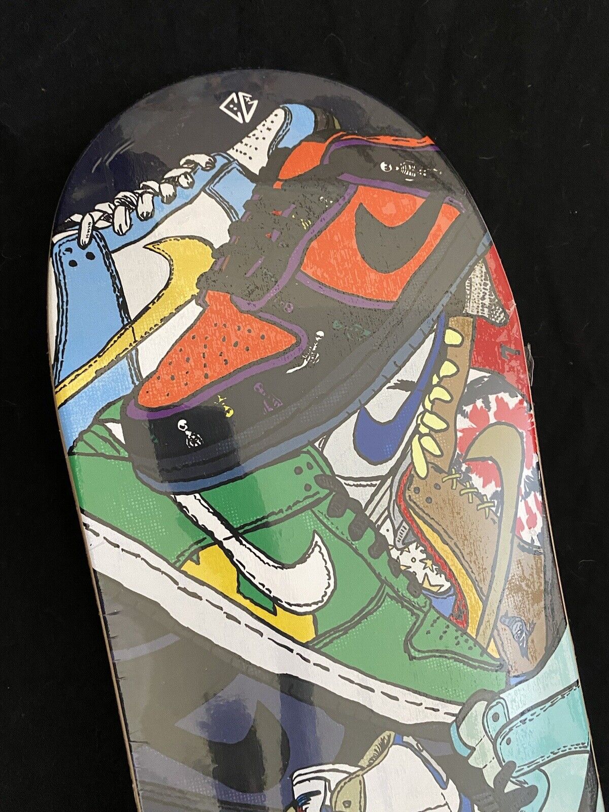 SUPER RARE OG Everywhere Nike SB Or NOTHING Dunks Skateboard Deck Carter  Graphx