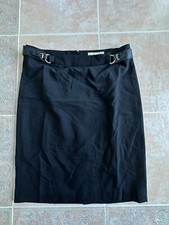 Michael Kors Black wool spandex blend Skirt Size 6
