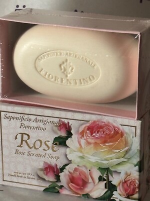SAPONIFICIO ARTIGIANALE FIORENTINO - ROSE- SCENTED SOAP  (1) 10.5