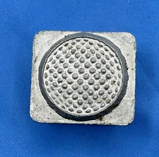 Vtg Craftool USA 3D Leather Stamp #8392 Golf Ball Craft tool Discontinued Rare